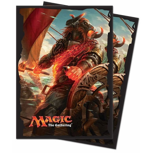 Ultra Pro Sleeves: Rivals of Ixalan - Angrath, the Flame-Chained