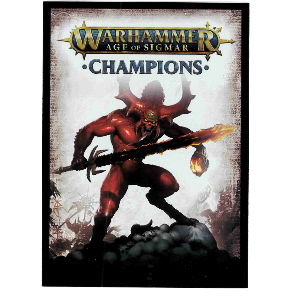 Age of Sigmar Champions Sleeves: Chaos (50)