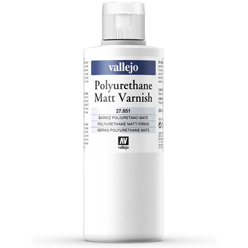 Vallejo: Polyurethane Matt Varnish (200ml)