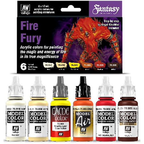 Fantasy Color Series: Fire Fury