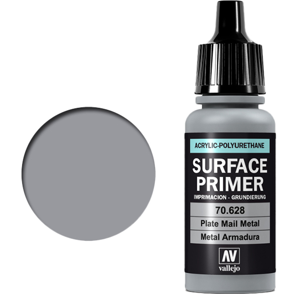 Game Air: Surface Primer - Plate Mail Metal (17ml), Accessories