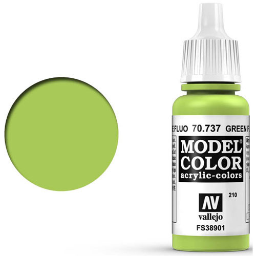 Vallejo Model Color Paint: Fluorescent Green