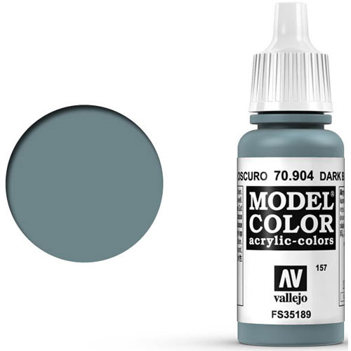 Vallejo Model Color Paint: Dark Blue Grey