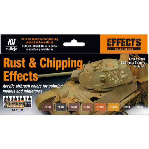 Vallejo Air: Rust & Chipping Effects (8), Accessories