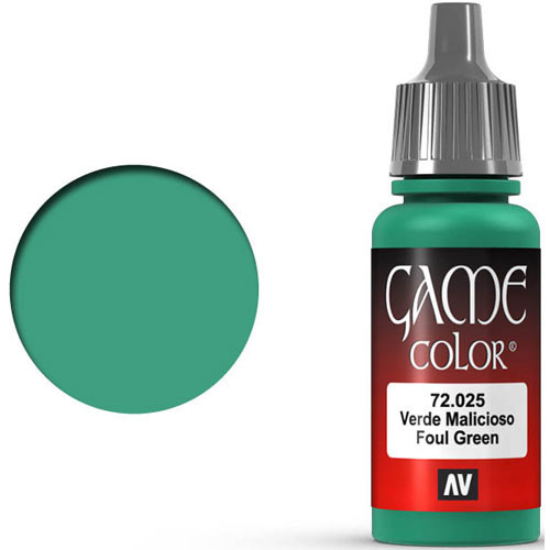 Vallejo Game Color: Foul Green (17ml)