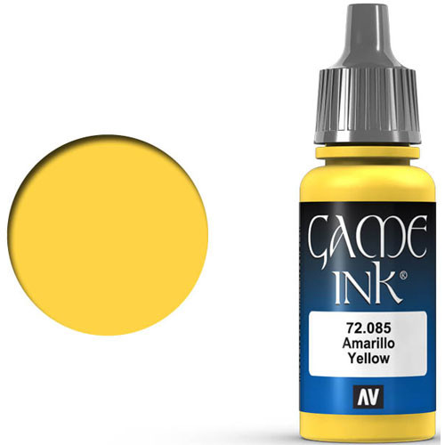 Vallejo Game Color: Yellow Ink (17ml)