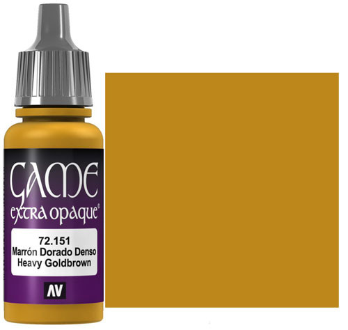 Vallejo Game Color: Heavy Gold Brown (17ml)