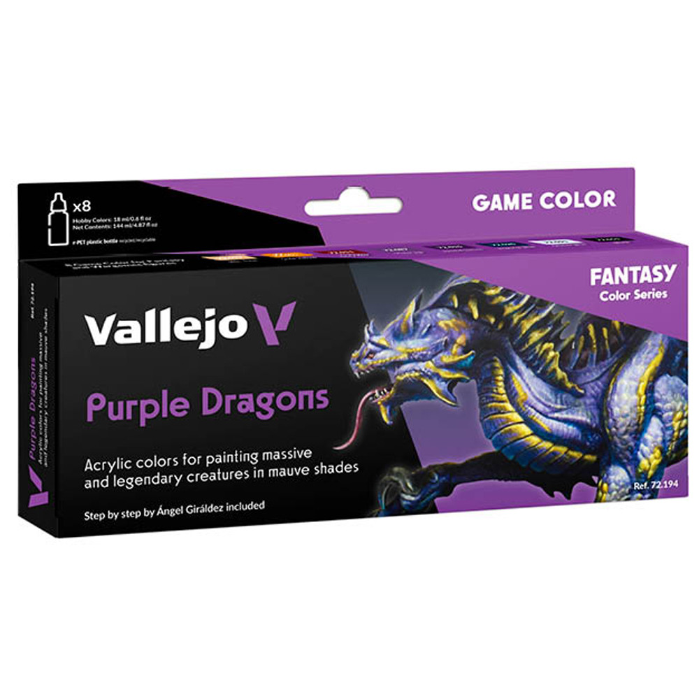 Game Color: Fantasy - Purple Dragons