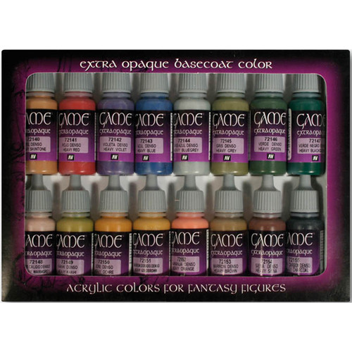 Game Color Set: Extra Opaque Colors 17ml (16)
