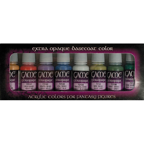 Game Color Set: Extra Opaque Colors 17ml (8)