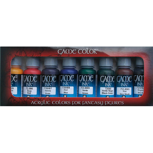 Game Color Set: Game Inks 17ml (8)