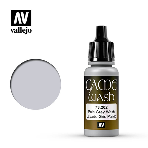Vallejo Model Color Paint - Pale Grey Wash (17ml)
