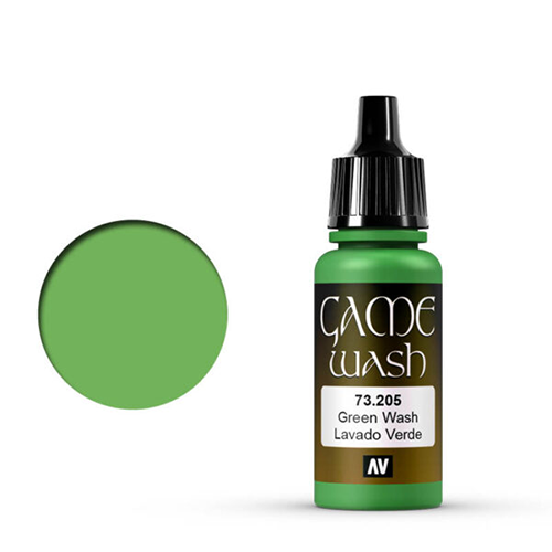 Vallejo Model Color Paint - Green Wash (17ml)