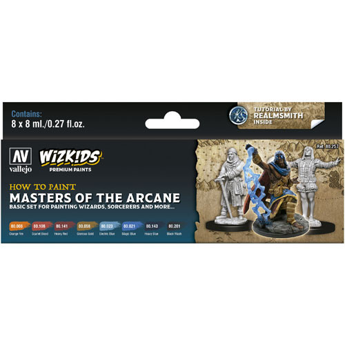 Wizkids Premium Paint Set: Masters of the Arcane