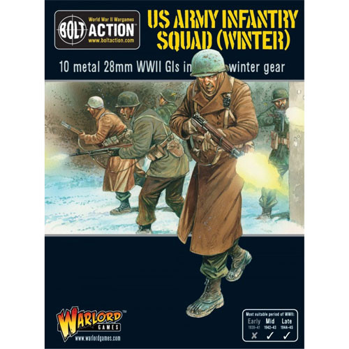 Bolt Action: US Army Infantry Squad (Winter)
