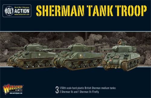Bolt Action: Sherman Tank Troop