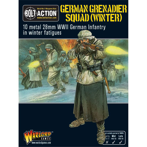 Bolt Action: German Grenadier Squad (Winter)