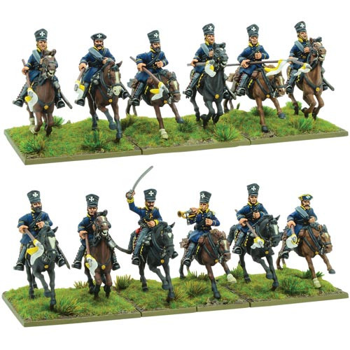Black Powder Wargaming Miniatures Prussian Dragoons Warlord Games