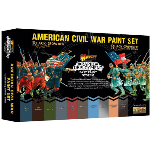 Black Powder Epic Battles: American Civil War Paint Set, Table Top  Miniatures