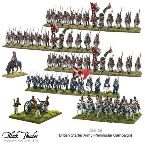 Black Powder: Napoleonic British Starter Army (Peninsular Campaign)