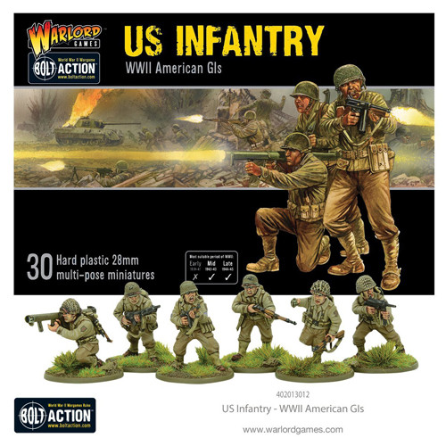 Bolt Action US Infantry Torso Körper Body Bitz 53419 