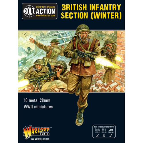 Bolt Action: British Infantry Section (Winter)