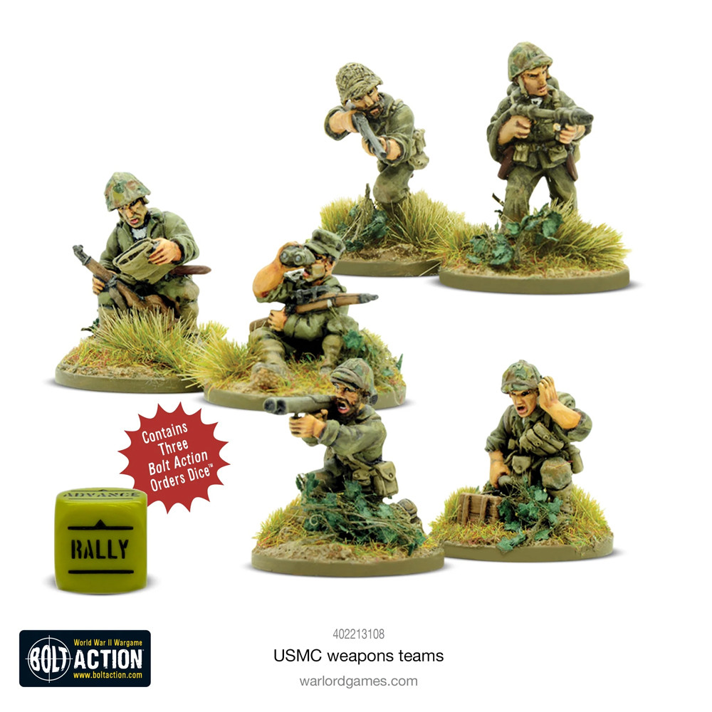 Bolt Action: US Marine Weapons Teams