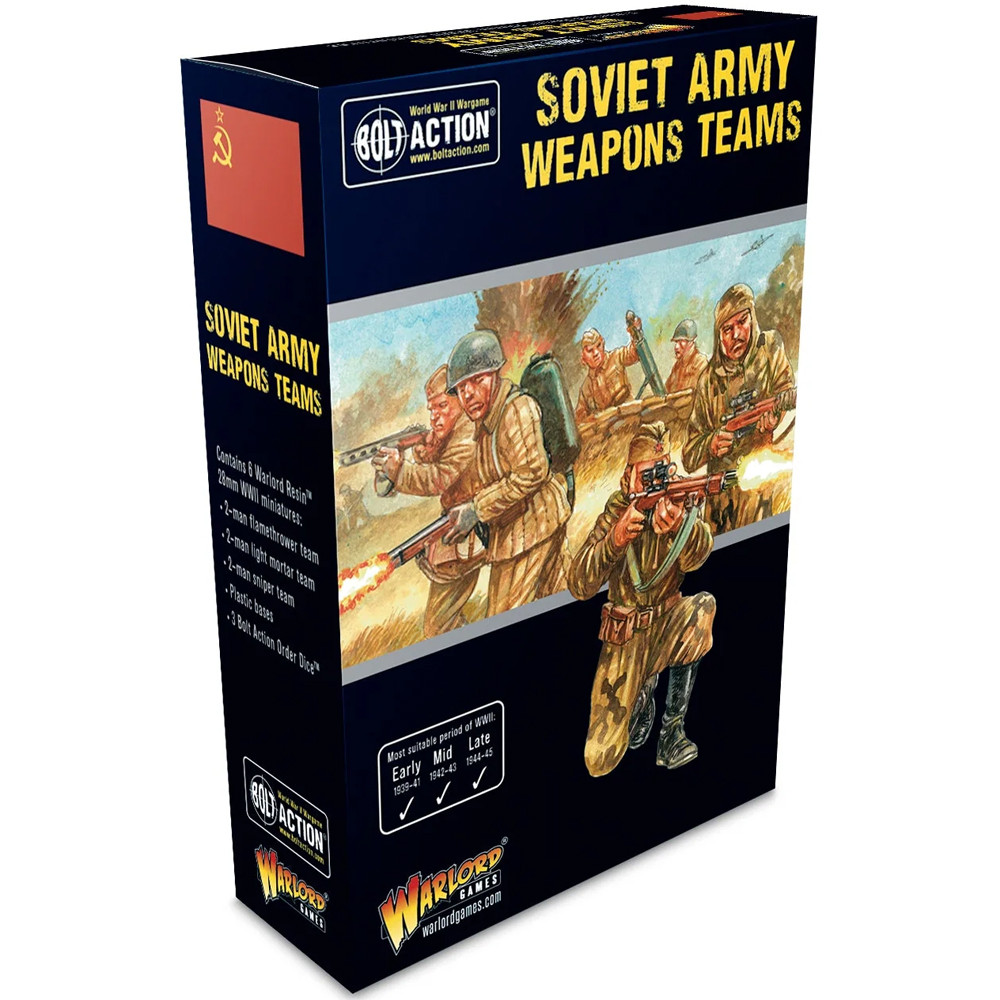 Bolt Action: Soviet Army Weapons Teams