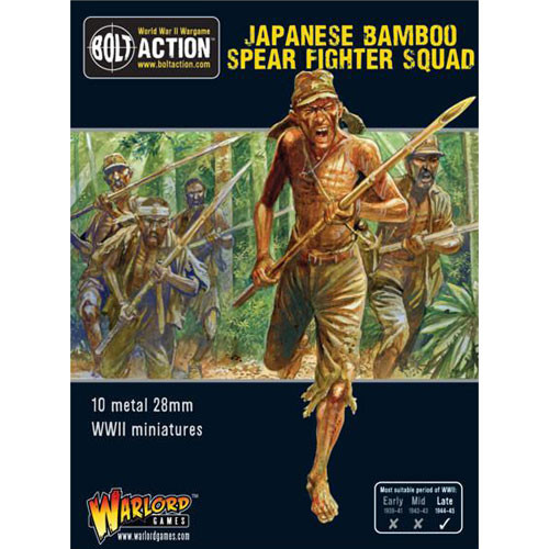 Bolt Action: Japanese Bamboo Spear Fighter squad
