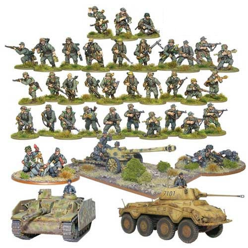 Bolt Action Ww2 German Heer Winter Starter Army Warlord Games for sale online