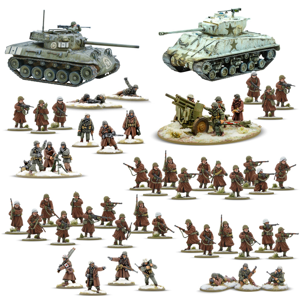 Bolt Action: US Army (Winter) Starter Army (Preorder)