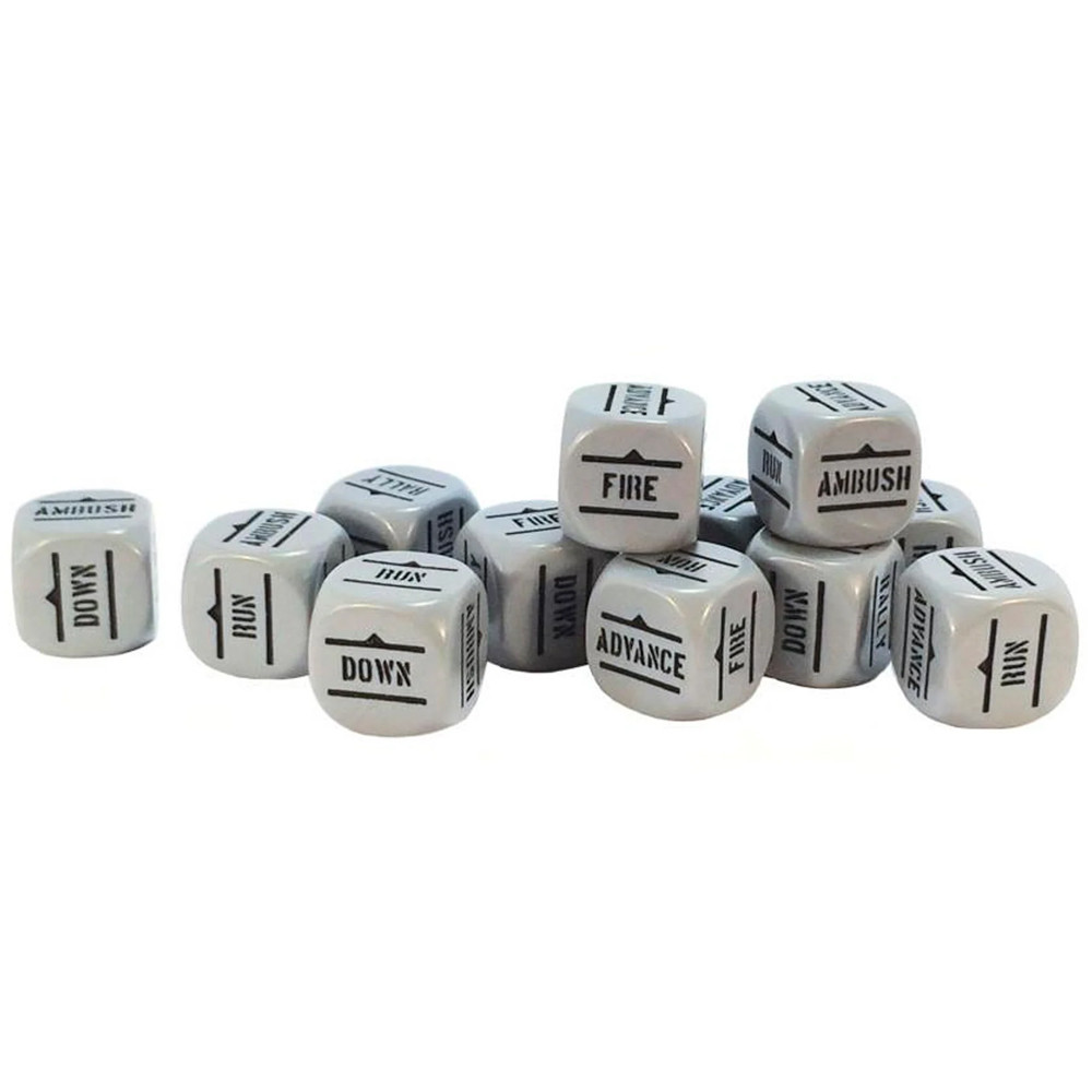 Bolt Action: Orders Dice - Grey (12)