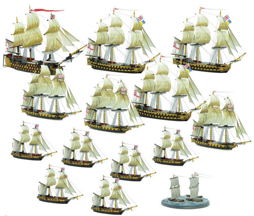 Black Seas: Royal Navy Fleet Starter Set