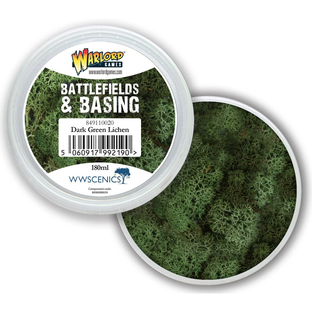 Battlefields & Basing: Dark Green Lichen (180ml)