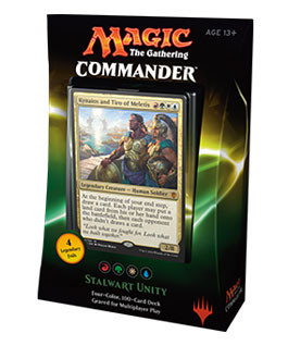 Magic the Gathering: Commander 2016 - Red-Green-White-Blue