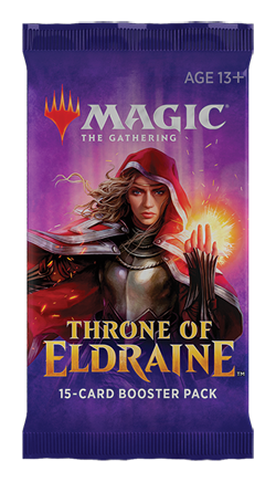 Magic The Gathering THRONE OF ELDRAINE New Sealed Booster Pack MTG