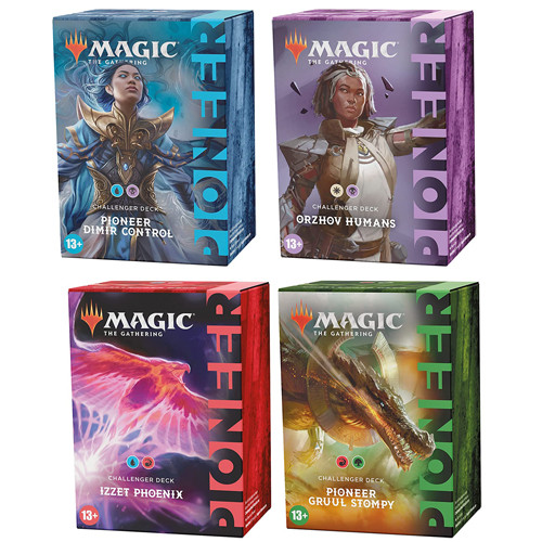 Magic the Gathering: Pioneer Challenger Deck Set 2022 (4) (Thanksgiving  Leftovers Sale)