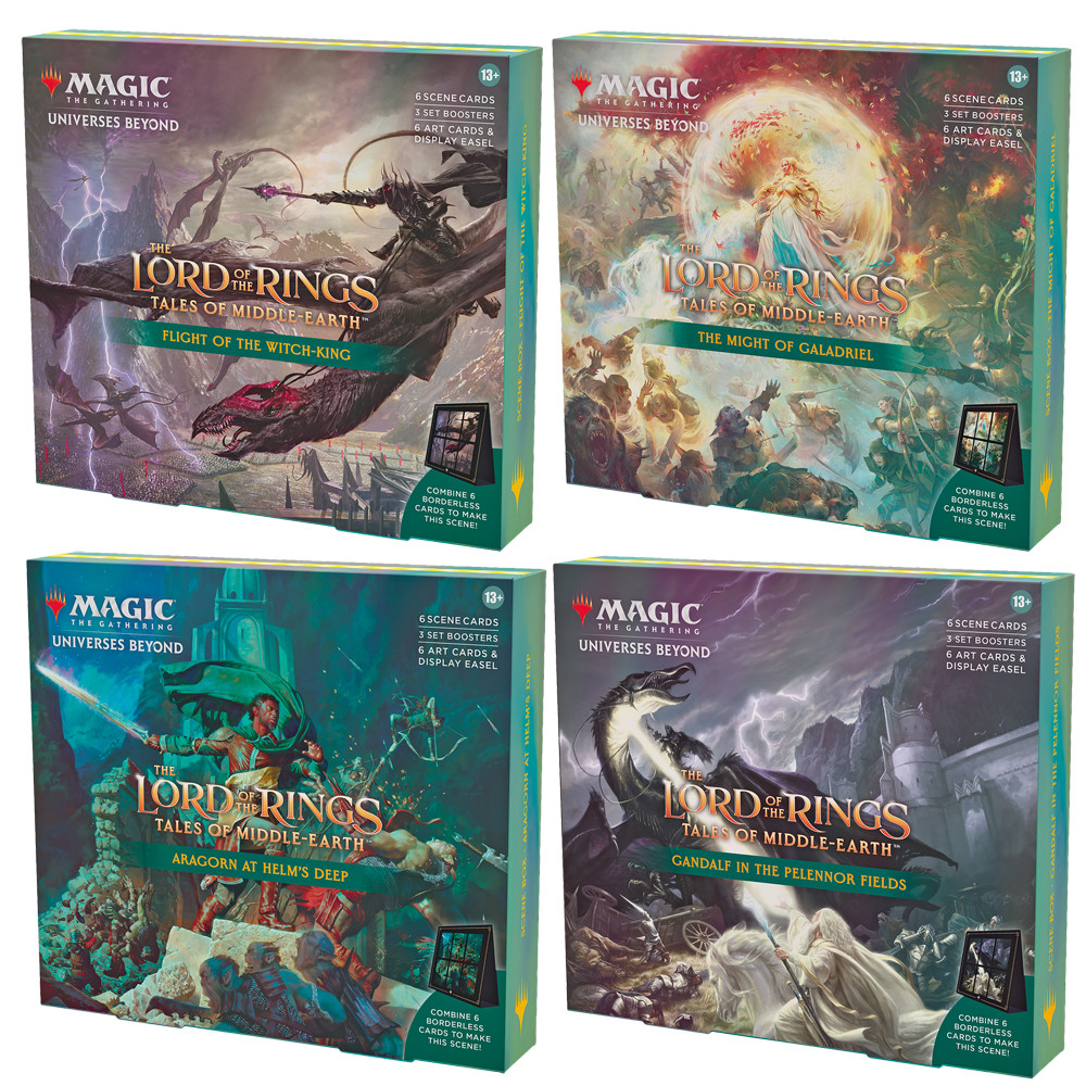 Magic: The Gathering - Lord of the Rings Tales of Middle-Earth Bundle Gift  Edition