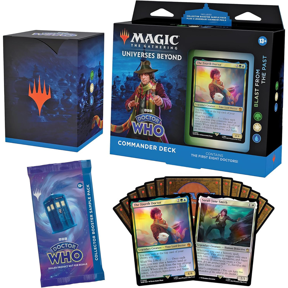 Magic The Gathering: Doctor Who Commander Deck - Blast From The Past ...