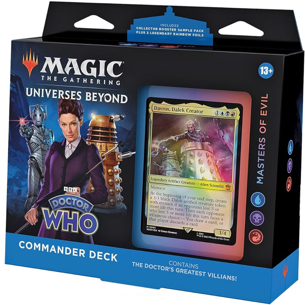 Magic: The Gathering Doctor Who Commander Deck - Masters of Evil