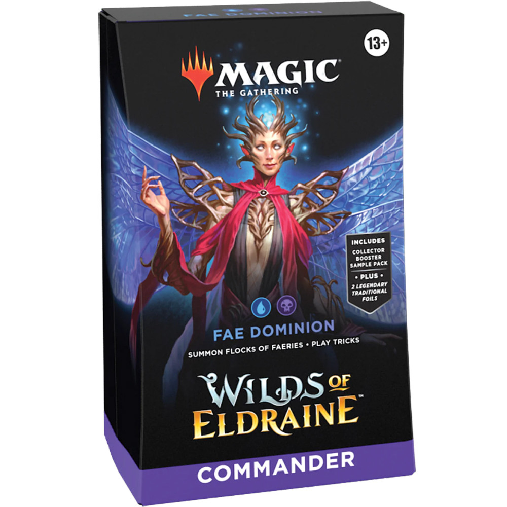 MTG: Wilds of Eldraine – Commander Deck / Fae Dominion – ESPAÑOL