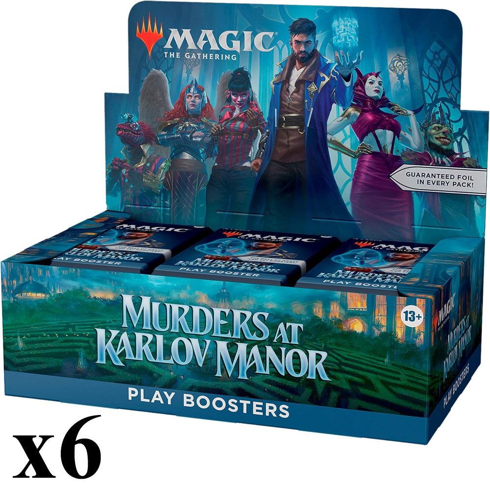 MtG Murders at Karlov Manor: Play Booster Case