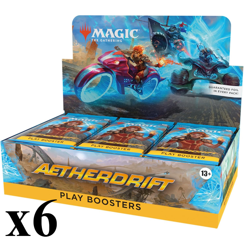 MtG Aetherdrift: Play Booster Case (6)