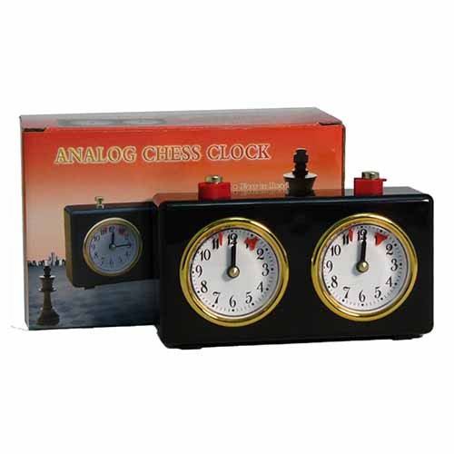 Chess Clock: Winding Analog Clock