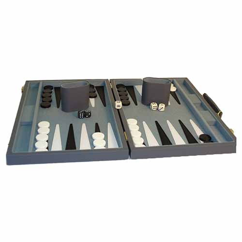Backgammon: Gray Vinyl (15in)