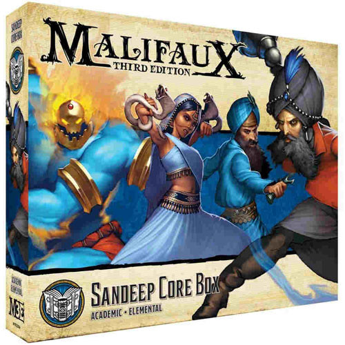 Malifaux 3E: Arcanists - Sandeep Core Box