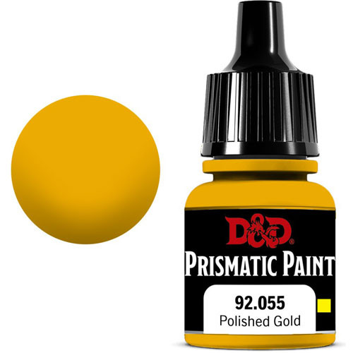 D&D Prismatic Paint: Polished Gold (Metallic) (8ml)