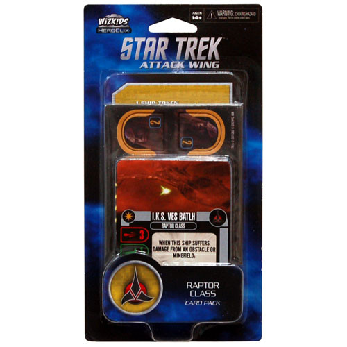 Star Trek Attack Wing: Klingon - Raptor Class Card Pack