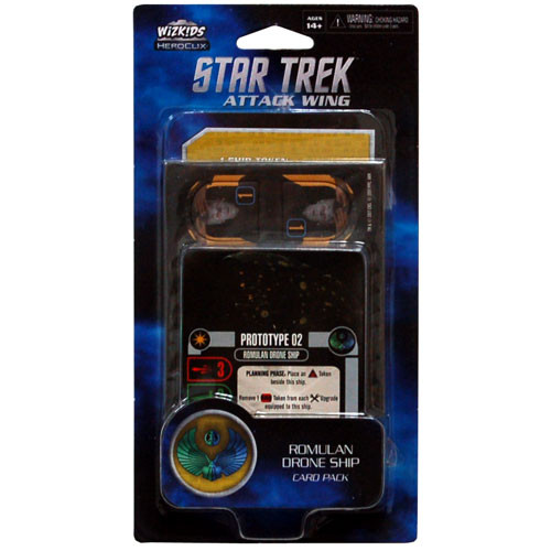 Star Trek Attack Wing: Romulan - Romulan Drone Ship Card Pack