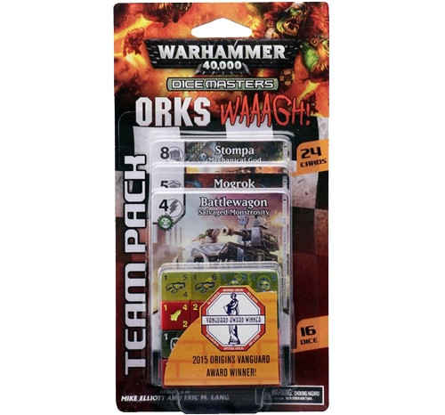 Warhammer 40K Dice Masters: Orks - WAAAGH! Team Pack